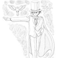 素描微信头像男