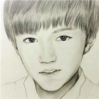 素描微信头像男