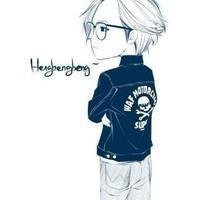 素描眼镜男微信头像图片