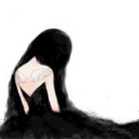 头像女生唯美小清新黑白
