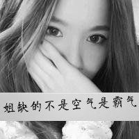 女人微信头黑白像图片大全