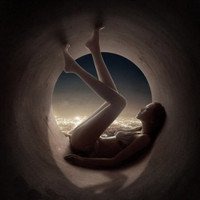 女人微信头黑白像图片大全