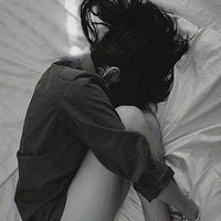 女人微信头黑白像图片大全