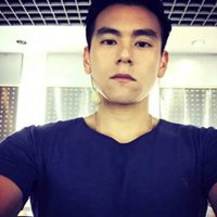 大明星彭于晏黑白头像