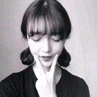 微信头像侧面黑白头像