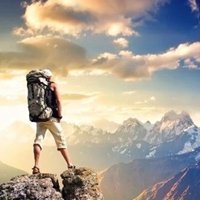 徒步登山头像