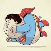微信卡通头像男胖子