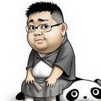 微信卡通头像男胖子