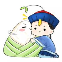 微信呆萌小僵尸头像