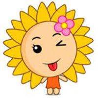 微信头像卡通向日葵