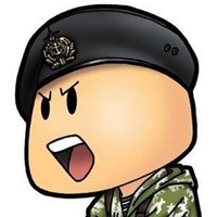 微信当兵卡通头像