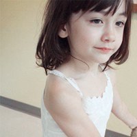 微信韩国可爱小孩头像
