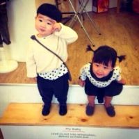 微信韩国可爱小孩头像