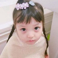 微信韩国可爱小孩头像