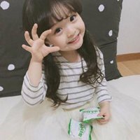 微信韩国可爱小孩头像