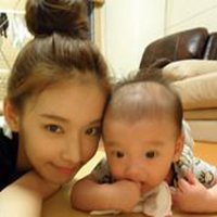 微信韩国可爱小孩头像