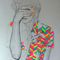手绘图片人物萌动漫