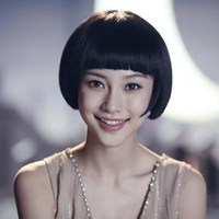 杨颖可爱头像卡通