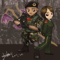 特种兵卡通图片