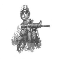 特种兵卡通图片