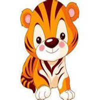 萌老虎微信头像