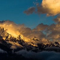 微信高山美景图片