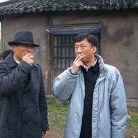 影视巨星孙红雷抽烟头像