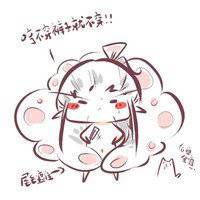 桃红色桃花微信头像