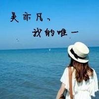 女生唯美小清新海边