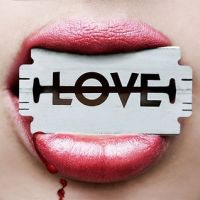 女人性感红唇微信头像