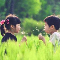 微信头像两个小孩子