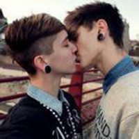 卡通情侣gay头像两张