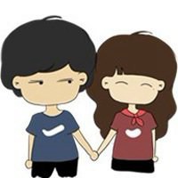 卡通情侣gay头像两张