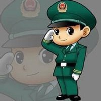 卡通敬礼头像