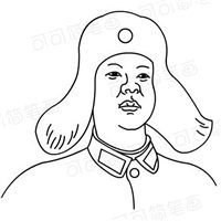 卡通简笔画微信头像