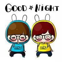 脸萌情侣一对头像卡通