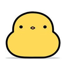 萌萌哒小鸡图片卡通