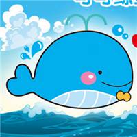 蓝色唯美卡通头像女生