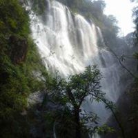 微信头像山水风瀑布