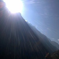 微信头像风景有完整的太阳和山