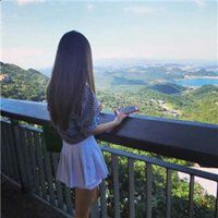 真人微信背影头像
