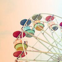 最唯美浪漫的摩天轮风景：好幸福转动一样