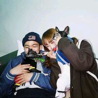 甜美搞怪的情侣头像