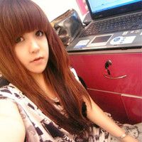 守一米阳光等一个人 美美韩范儿长发美女头像