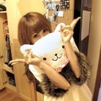 非主流可爱美女微信头像