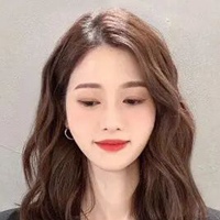 长发梨花烫披肩发头像 