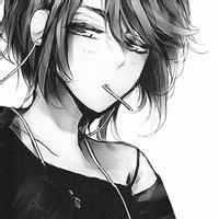 动漫女生短发头像冷酷 短发冷酷动漫女头像