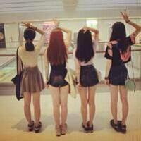 闺蜜头像四个人 四个人的闺蜜头像