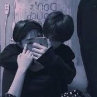 黑白情侣简约微信头像