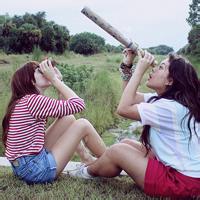 海边闺蜜头像两张 海边闺蜜头像